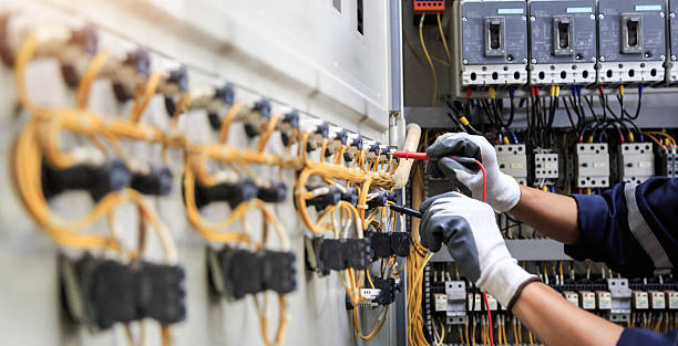 Professional Electrical Inspection technician working in Flower Hill, NY
